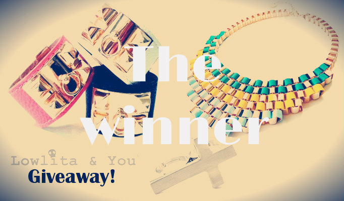 Lowlita&you giveaway : the winner