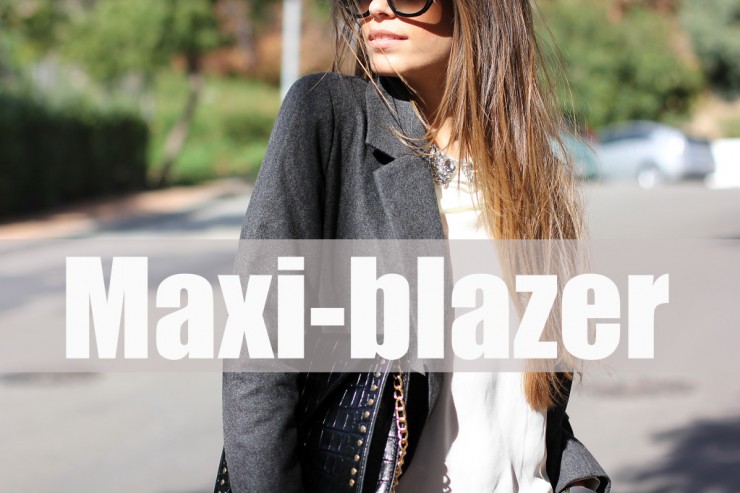 Maxi-blazer