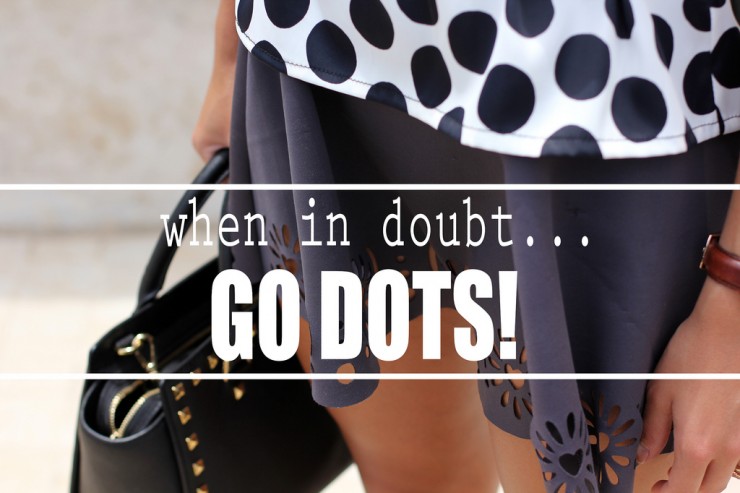 when in doubt... go dots!
