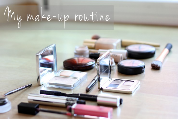 My make-up routine (updated)