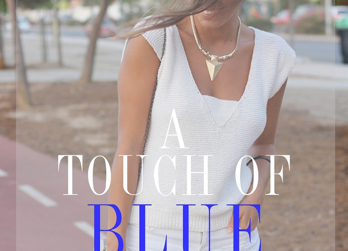 a touch of blue