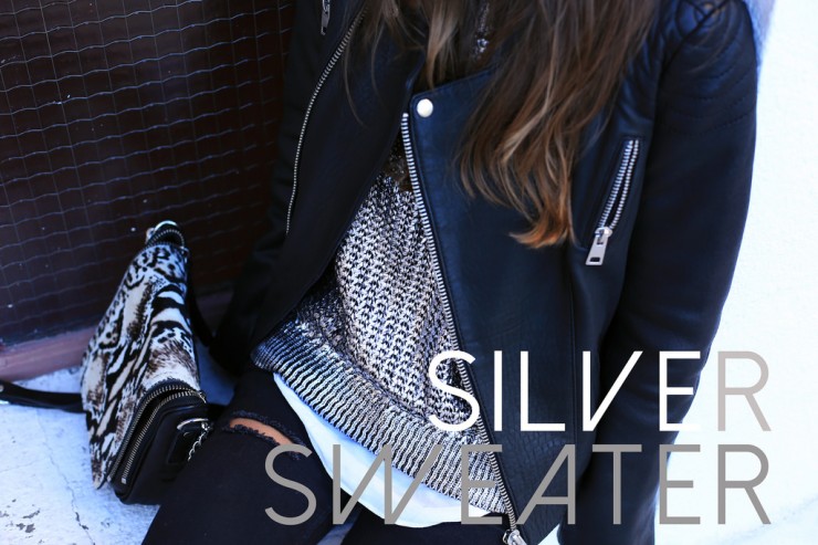 Silver Sweater