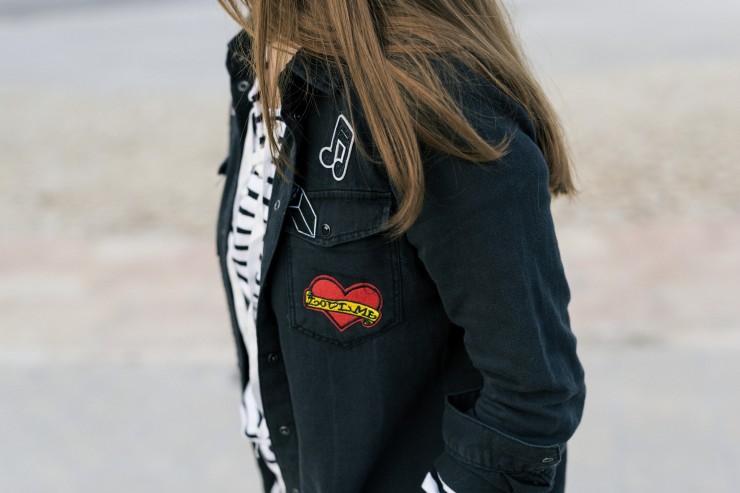 New trends: embroidery and patches