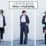 3 ways to wear: maxi-cardigans